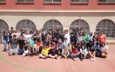 Inauguració de la plaça Gaia, restaurada per persones usuàries de la Fundació